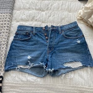 Free people Jean shorts